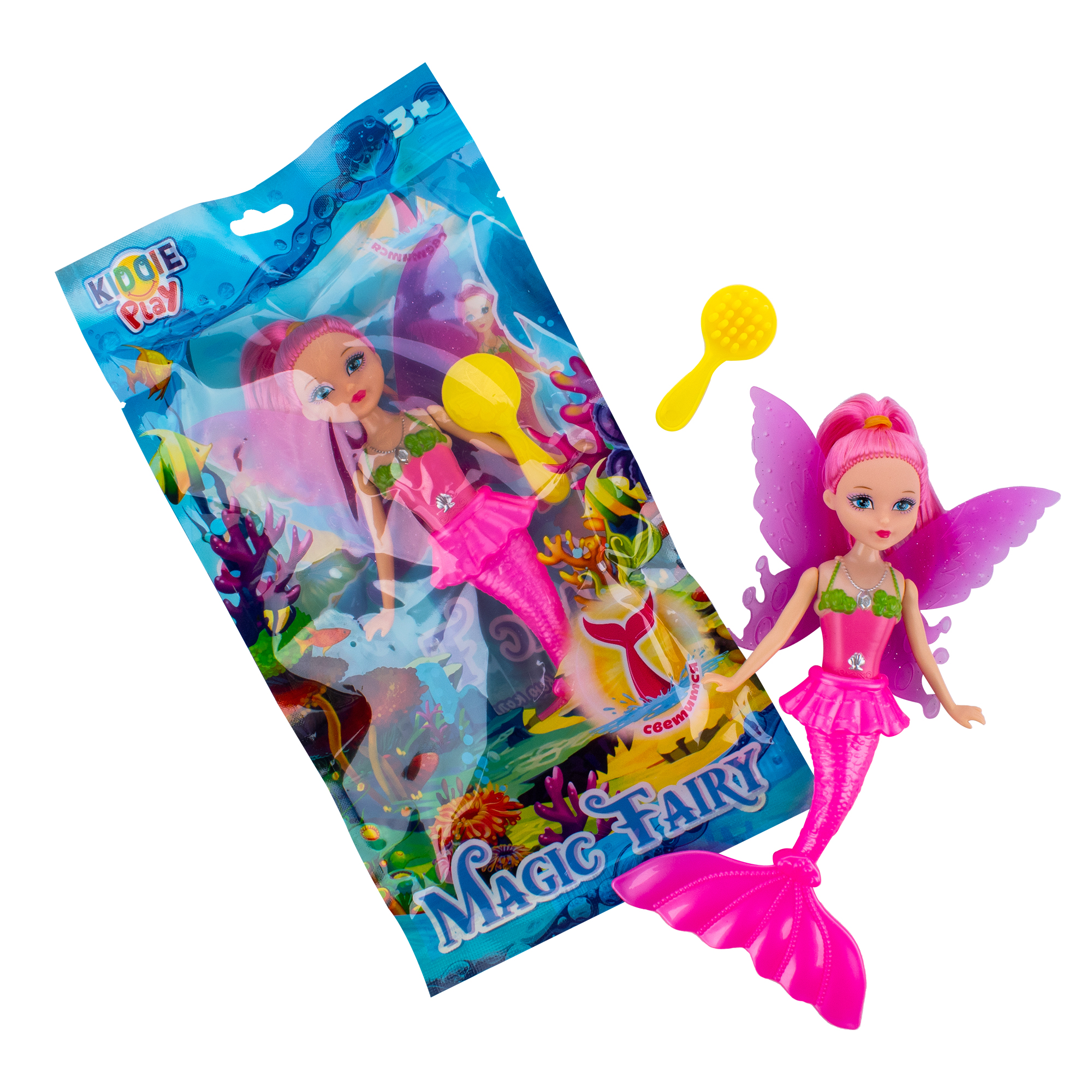 Кукла модельная KiddiePlay Русалка 42627 - фото 13
