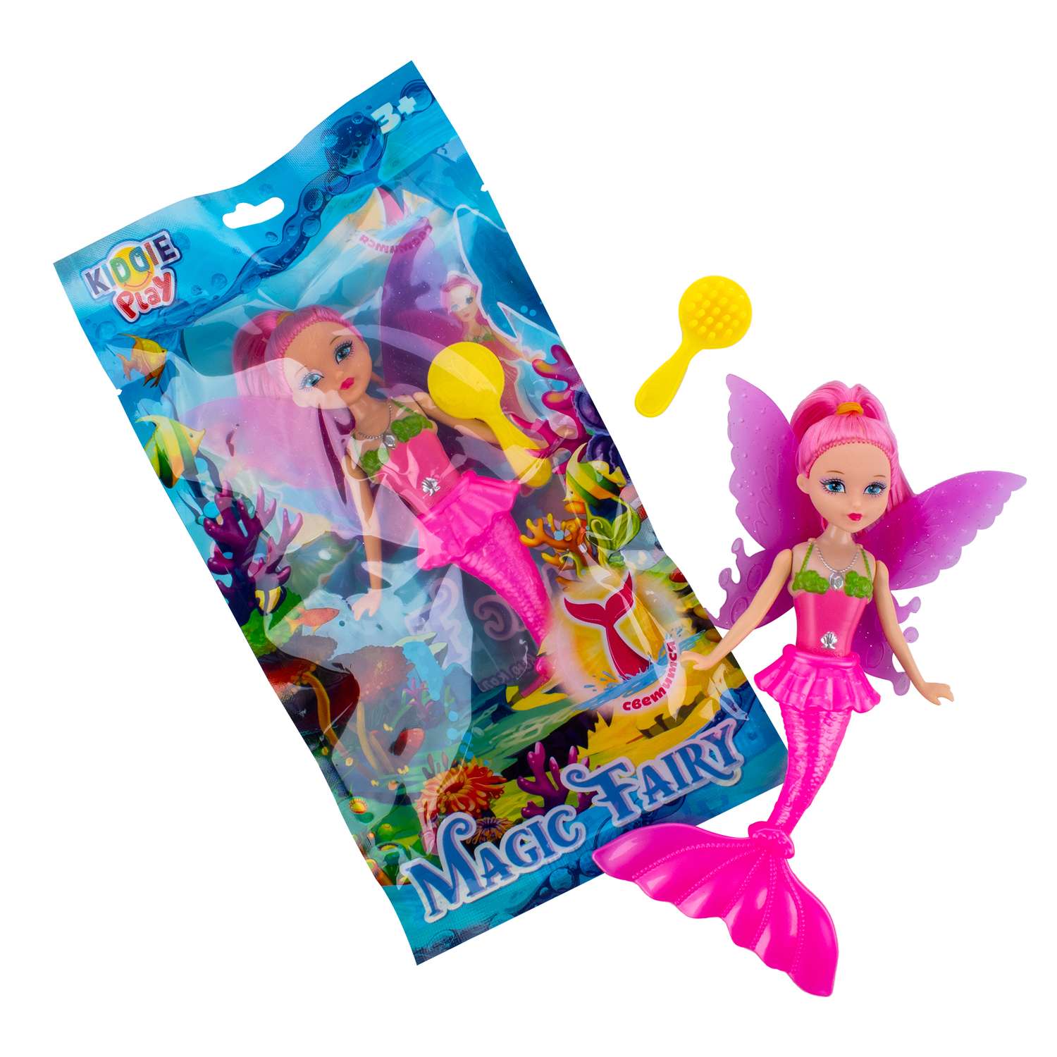 Кукла модельная KiddiePlay Русалка 42627 - фото 13