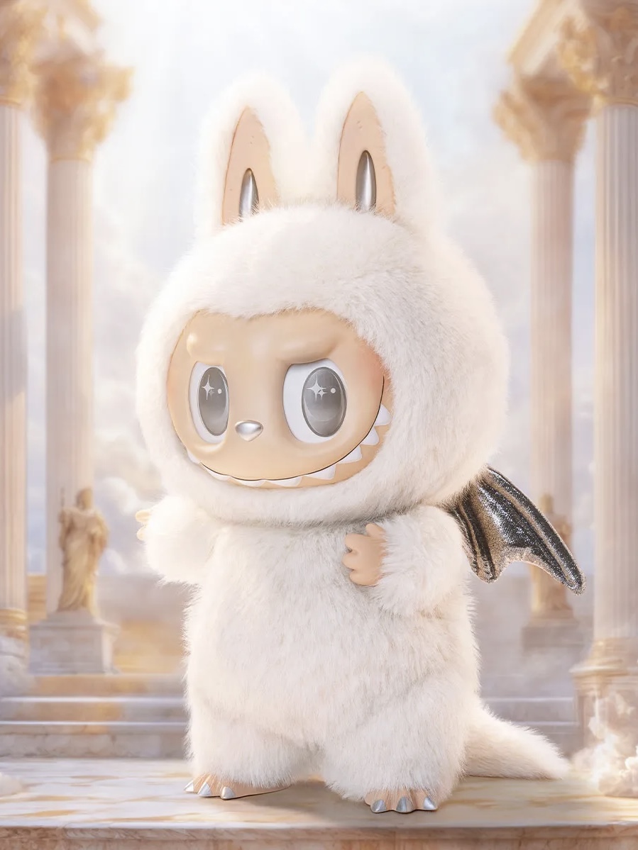 Игрушка Pop Mart Labubu The Monsters "Zimomo Angel in Clouds" (58cm) - фото 6