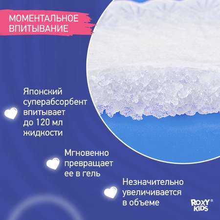 Прокладки для груди ROXY-KIDS лактационные универсальные 120 мл 36 шт