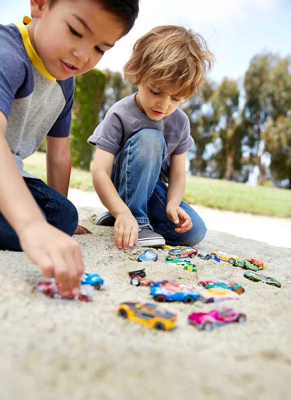 Игровой набор Hot Wheels 20шт 1:64 H7045 - фото 4