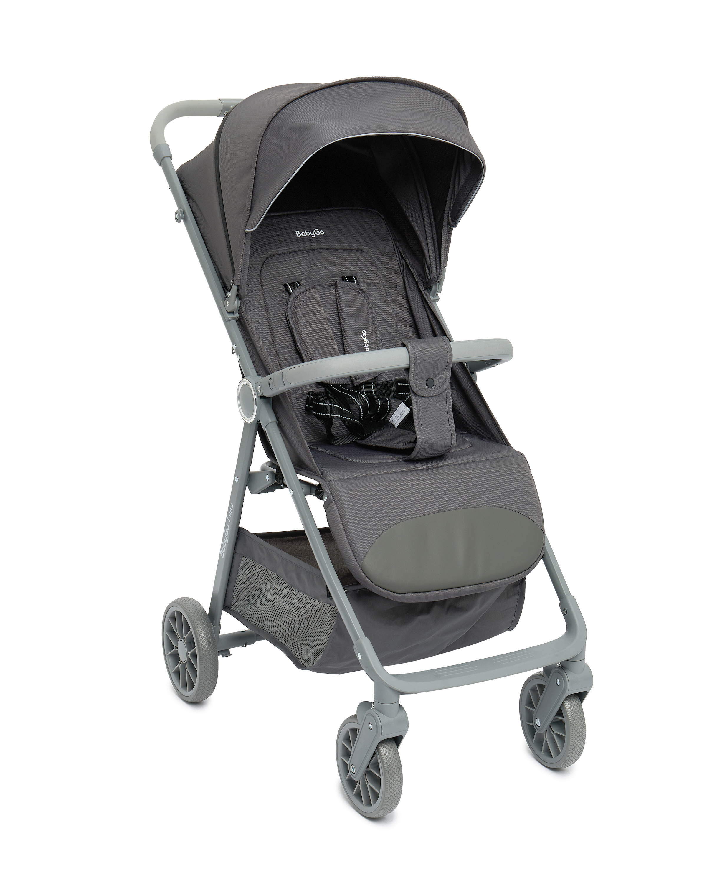 Изображение товара Прогулочная коляска BabyGo Luna с регулировкой спинки Изображение товара Прогулочная коляска BabyGo Luna с регулировкой спинки