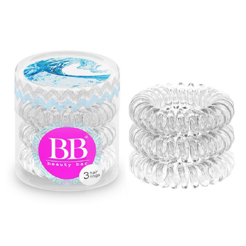 Резинка для волос Beauty Bar спираль прозрачный 3 шт. 820015 - фото 2
