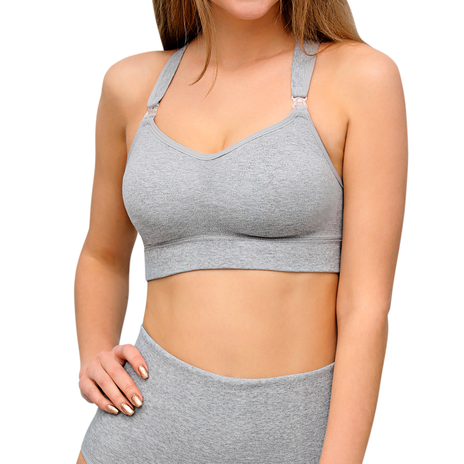 Майка для кормящих ФЭСТ SS21-Б-262-mat-GGGG - фото 1