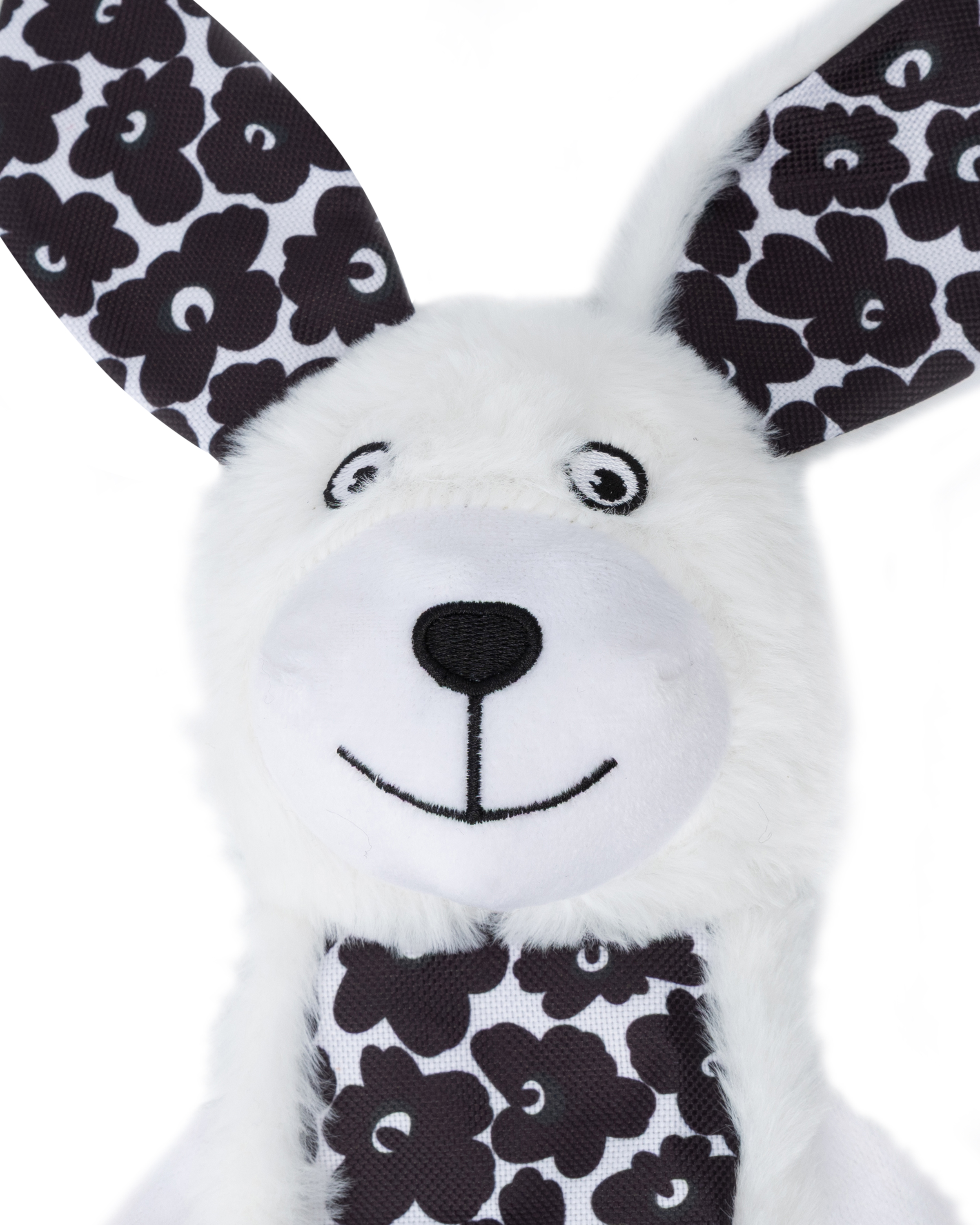 Игрушка для собак Barbaks Заяц Филипп мягкая пищит шуршит 26*56см - фото 2