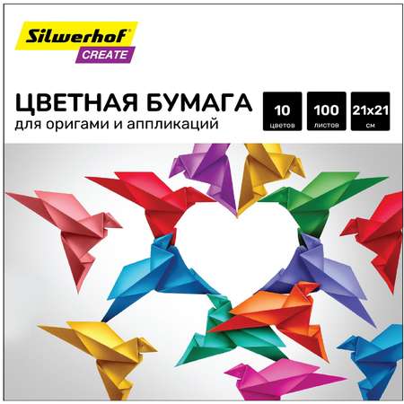 Художественная бумага Silwerhof 100 лист.