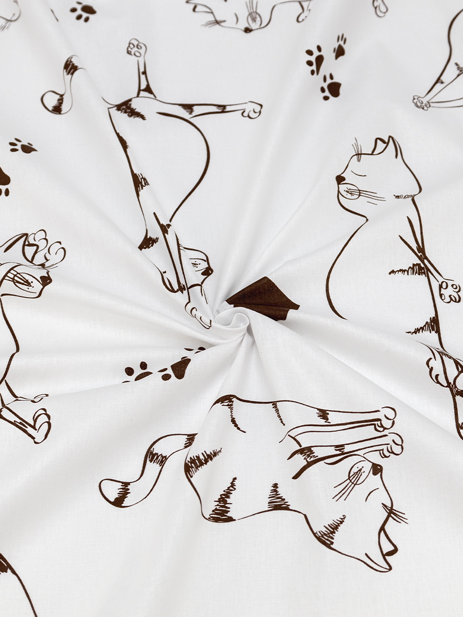 Комплект постельного белья BRAVO Котойога евро 4 предм. - фото 9