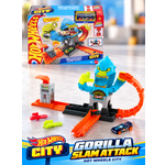 Трек Hot Wheels City Атака гориллы