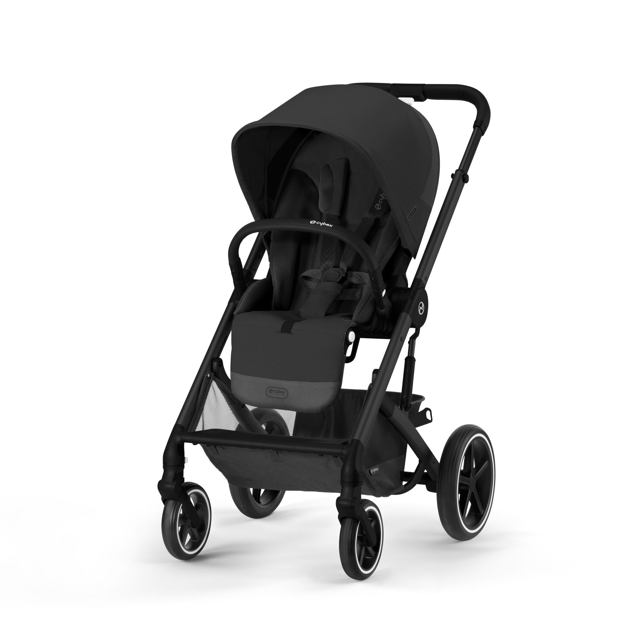 Коляска прогулочная Cybex Balios S Lux 2025 черный - фото 4