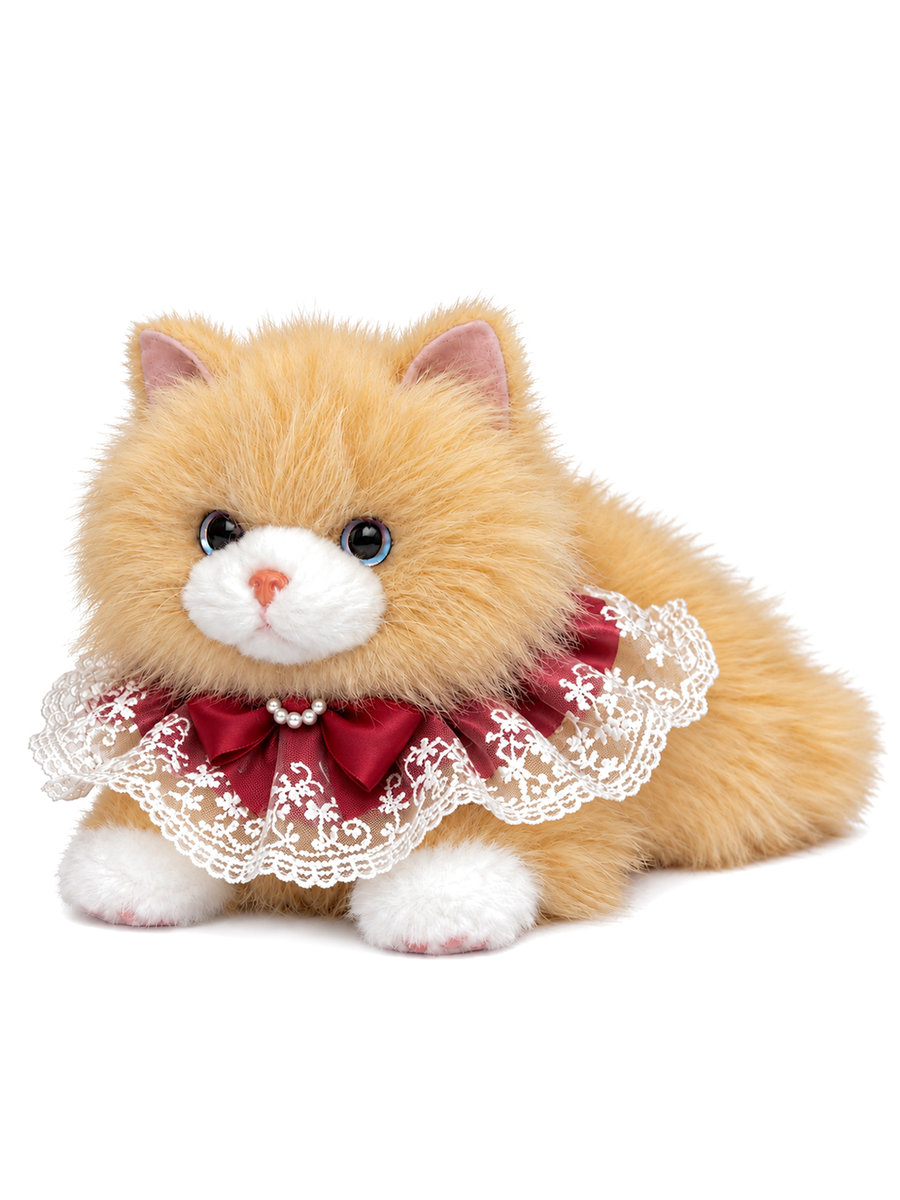 Мягкая игрушка Maxitoys Кошечка рыжая 43 см - фото 2