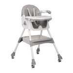 Стульчик для кормления Indigo Corn Flex светло-серый