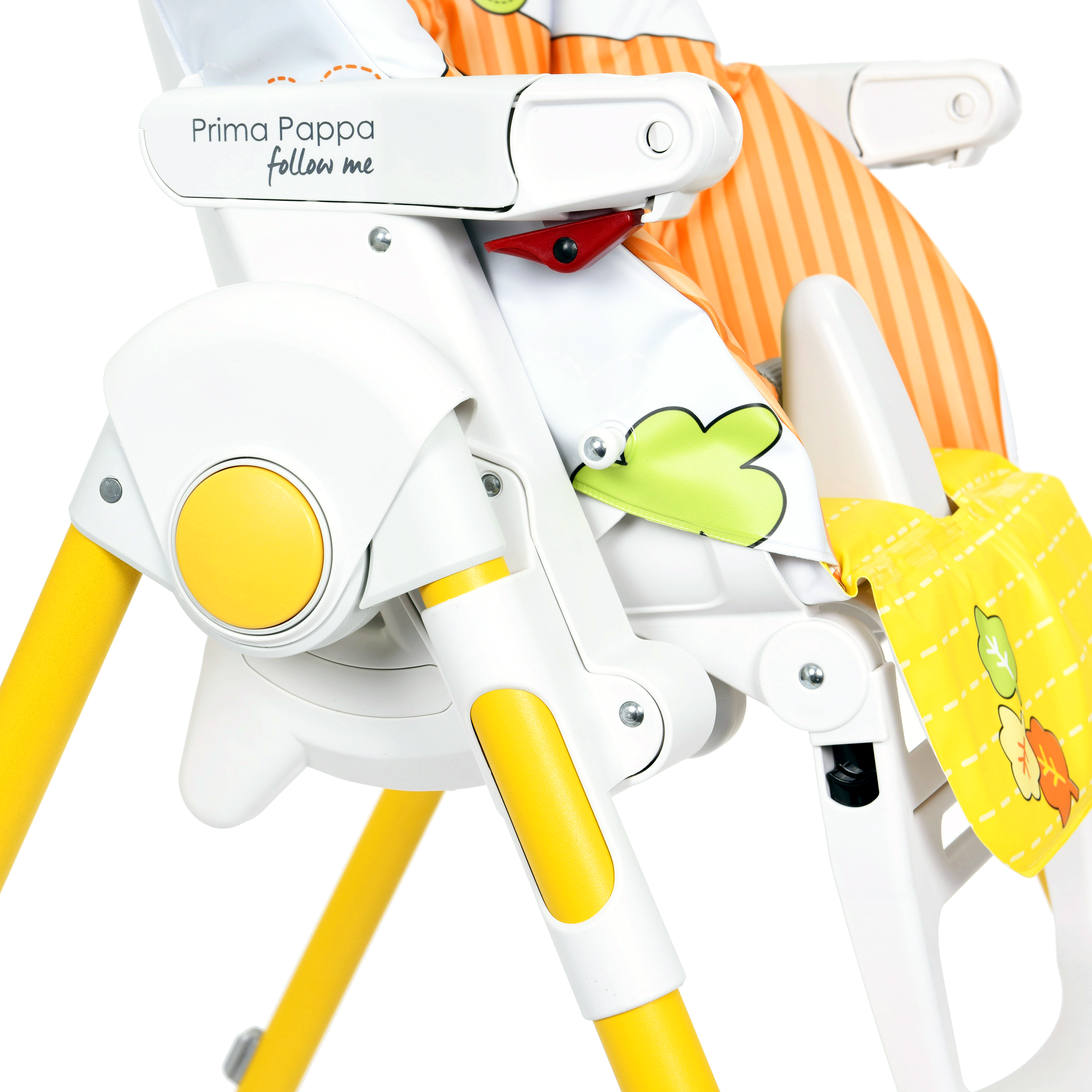 Стульчик для кормления Peg-Perego Prima Pappa Follow Me желтый - фото 14