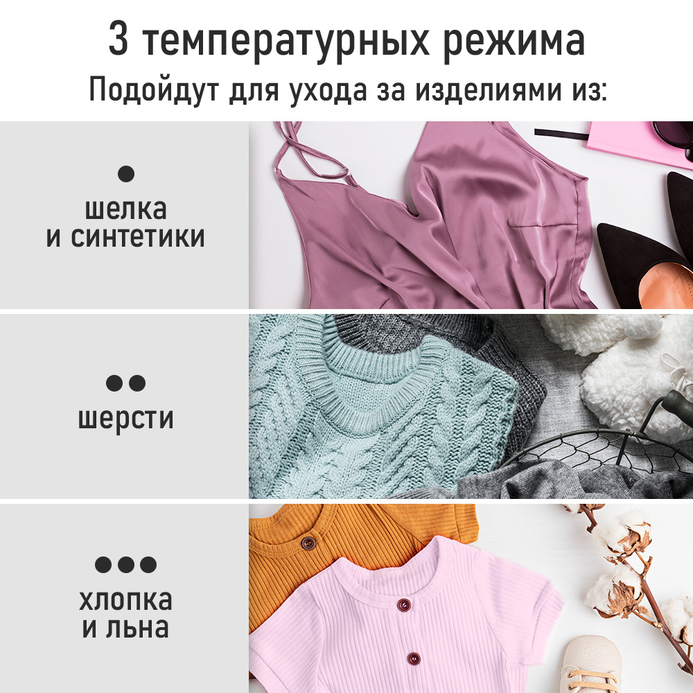 Утюг паровой STINGRAY ST-IR201B - фото 3