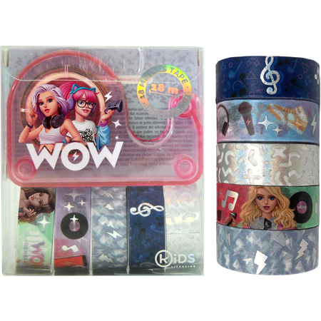 Клейкая лента WOW Generation цветной