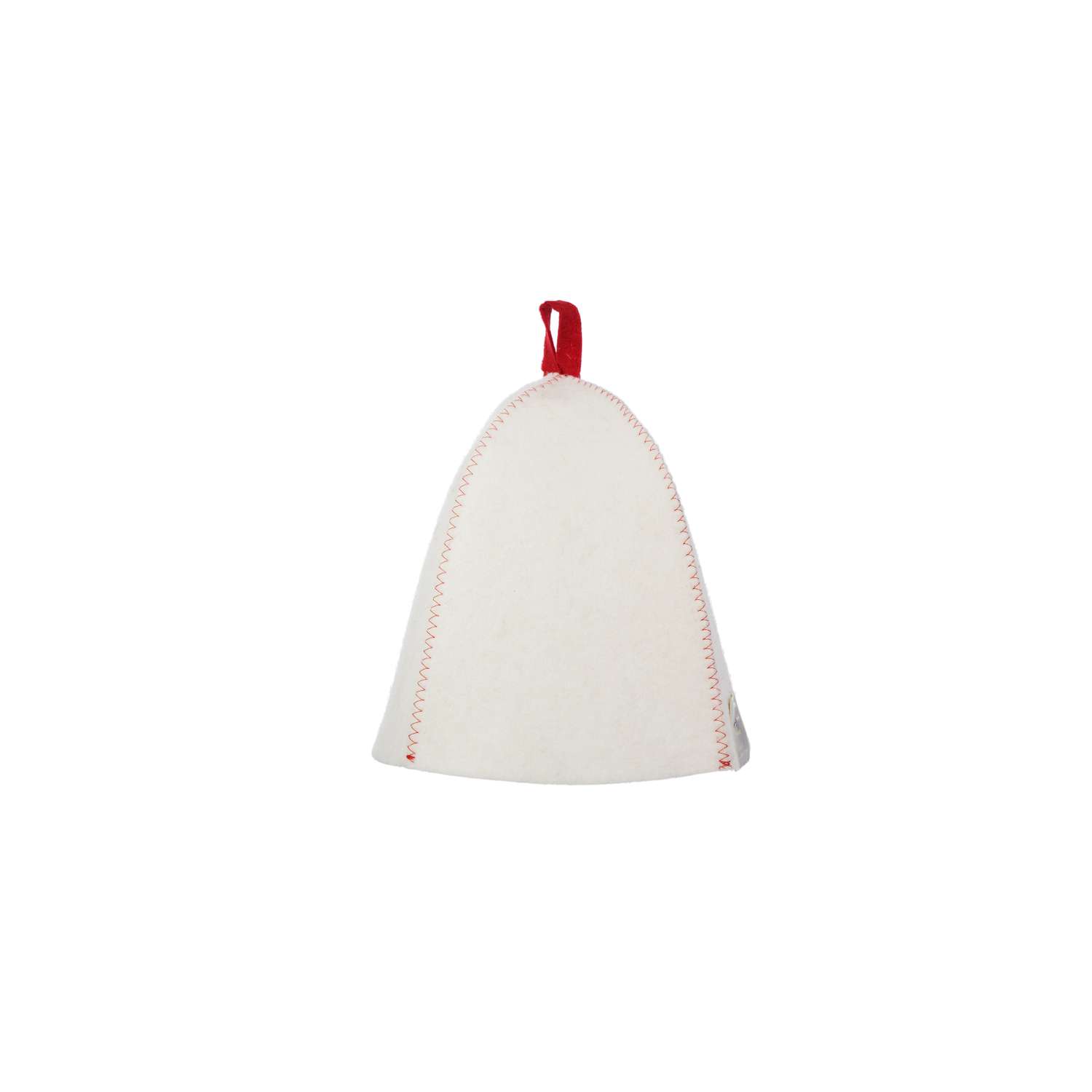 Шапка банная ГлавБаня Царица войлок белый синтетический - фото 4