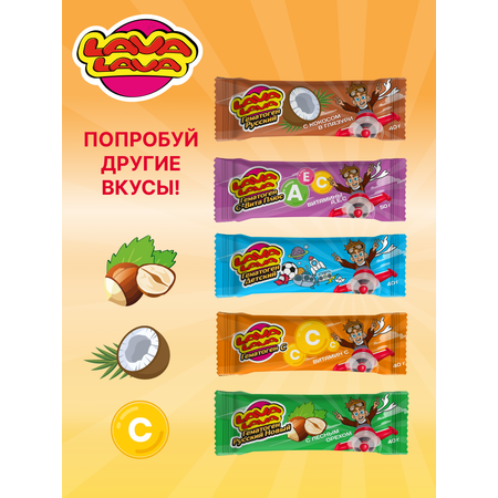 Гематоген LAVA LAVA с витамином С 40г 24 шт.