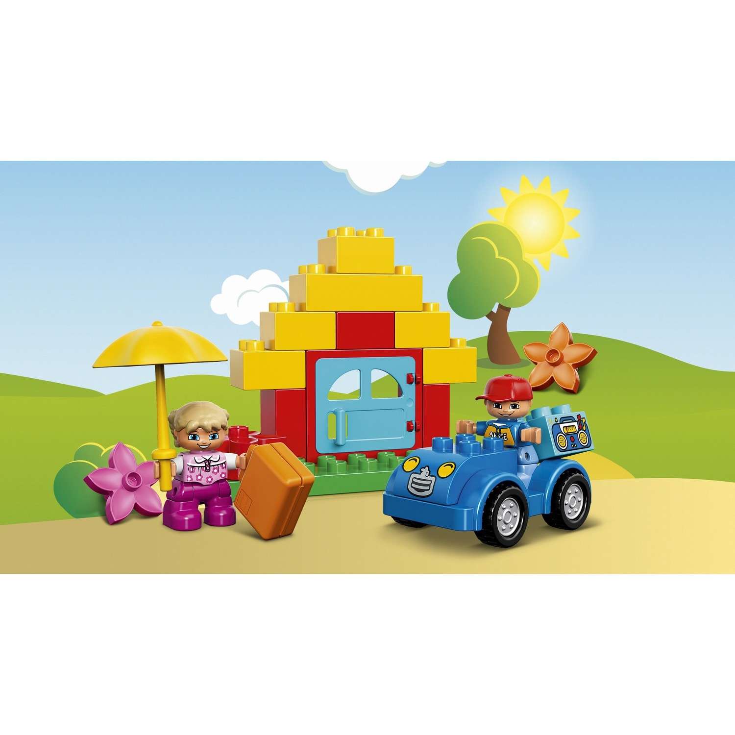 Конструктор LEGO DUPLO Весёлые каникулы блочный - фото 7