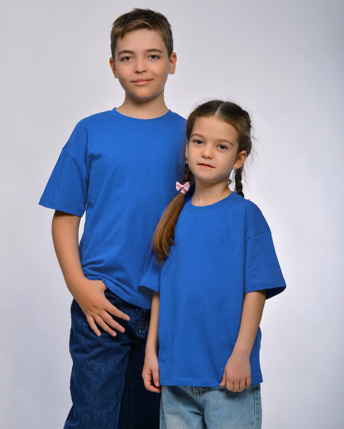 Футболка STELLA MODA 11601_электрик - фото 8