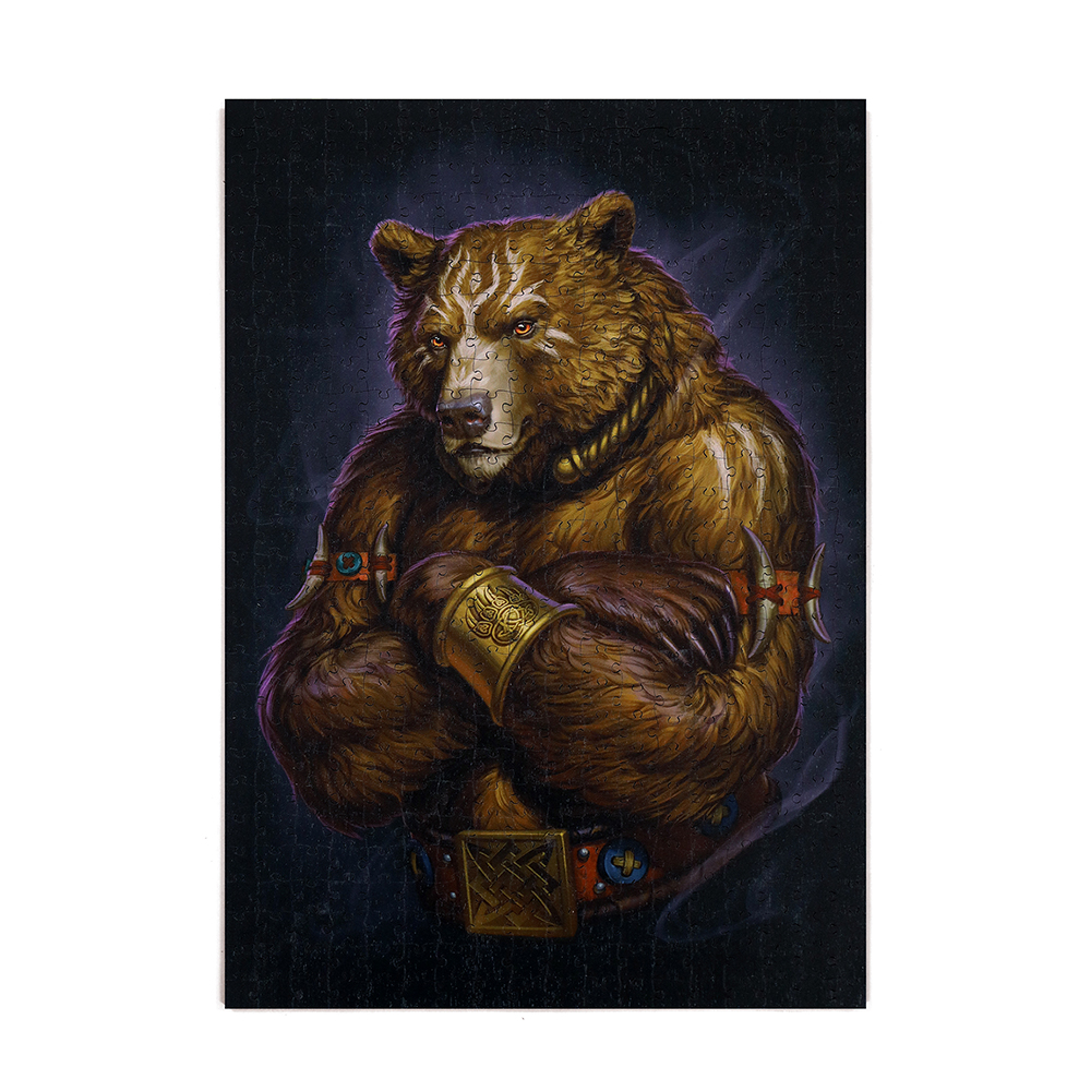 Пазл Collaba puzzle деревянный - фото 9