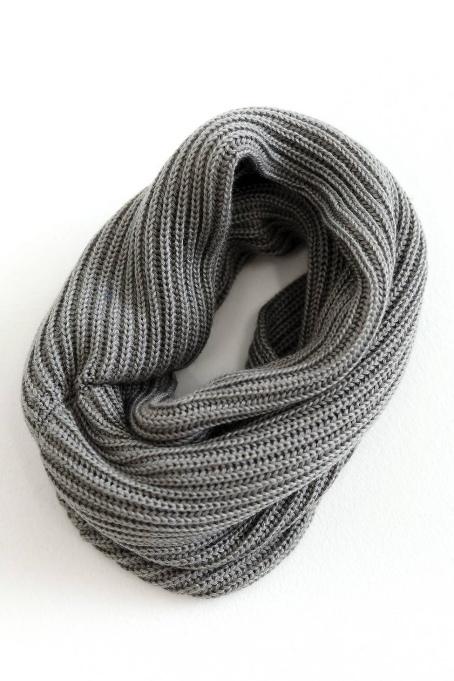 Снуд MINIDINO ВЯЗ-ШРФ-001/20001Снуд полушерсть серый - фото 1
