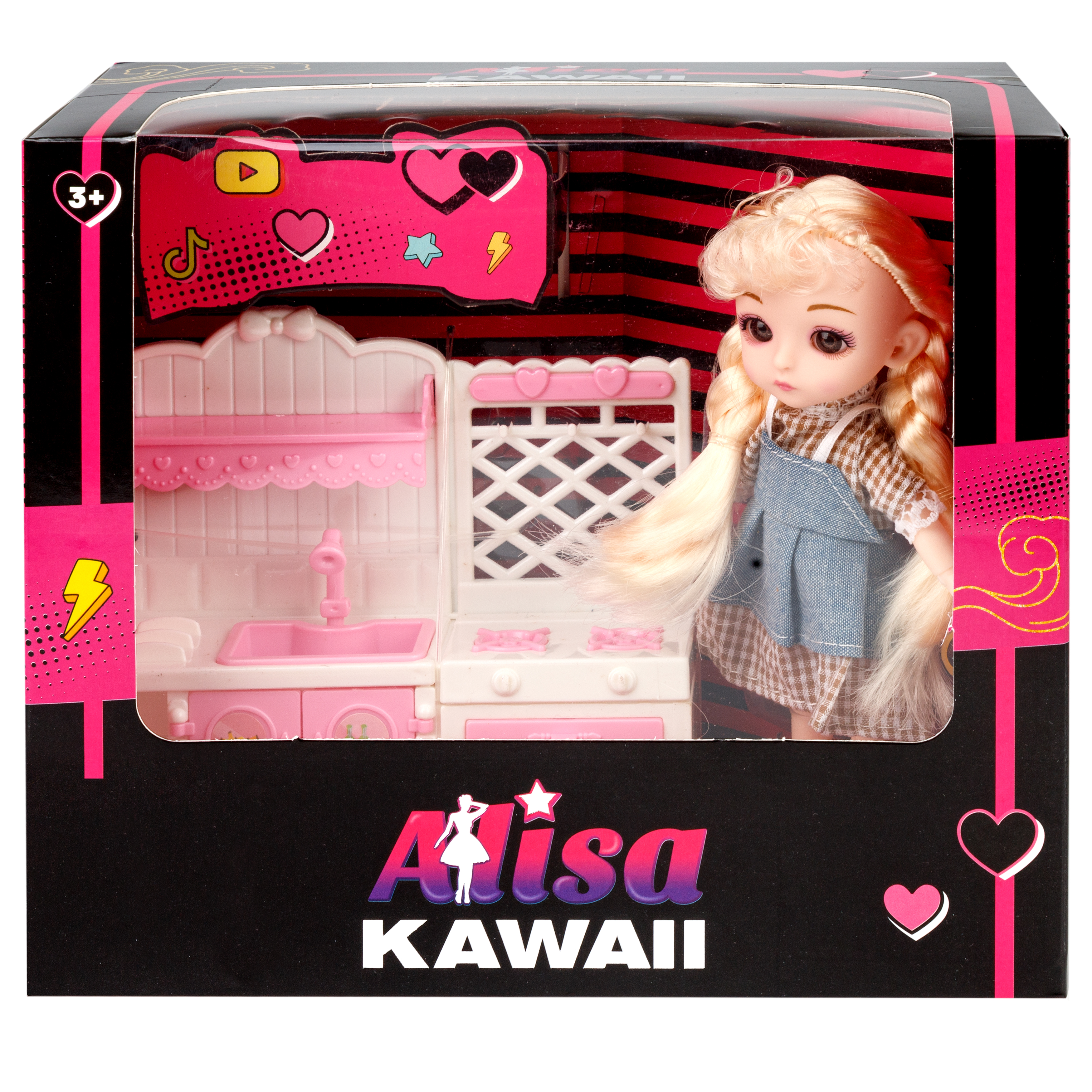 Кукла мини 1TOY Alisa Kawaii Т24362 - фото 15