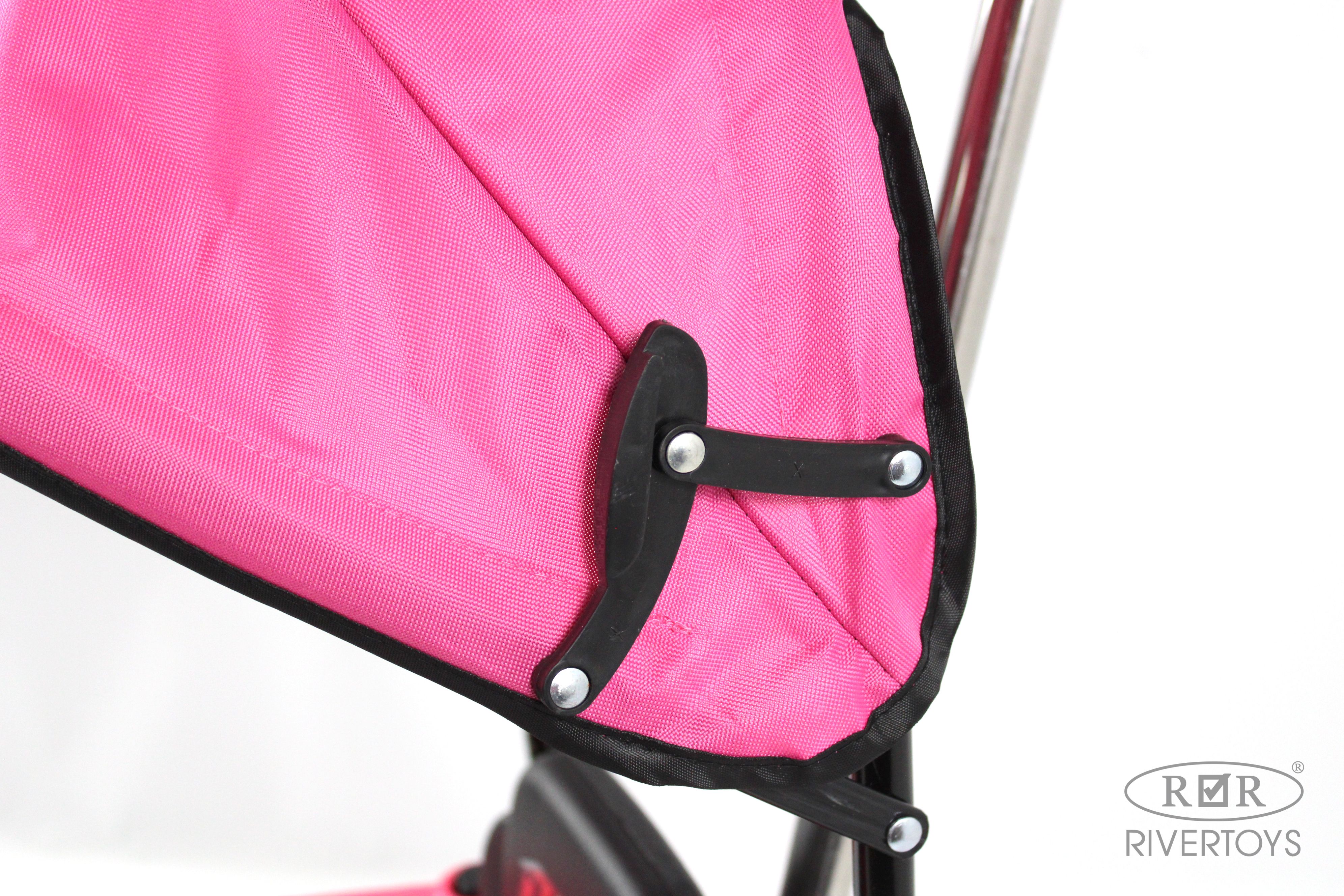 Электромобиль RIVERTOYS G005GG-PINK С пультом ДУ - фото 13