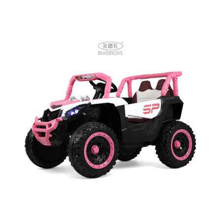 Электромобиль RIVERTOYS М303БХ-PINK С пультом ДУ