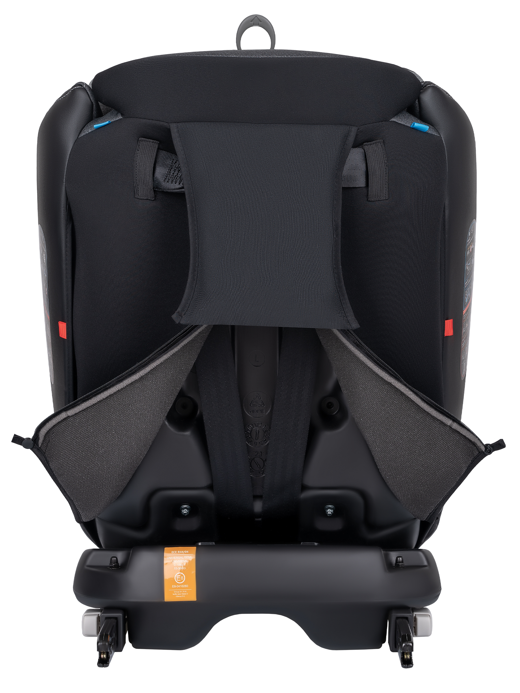 Автокресло Indigo Aero, серый Isofix 0+/1/2/3 (0-36 кг) - фото 7