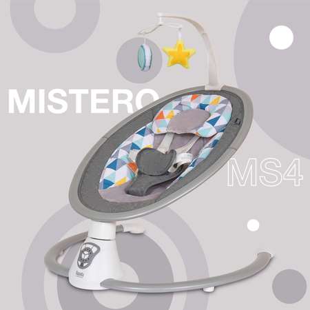 Шезлонг Nuovita Mistero MS4 Вершина Серый