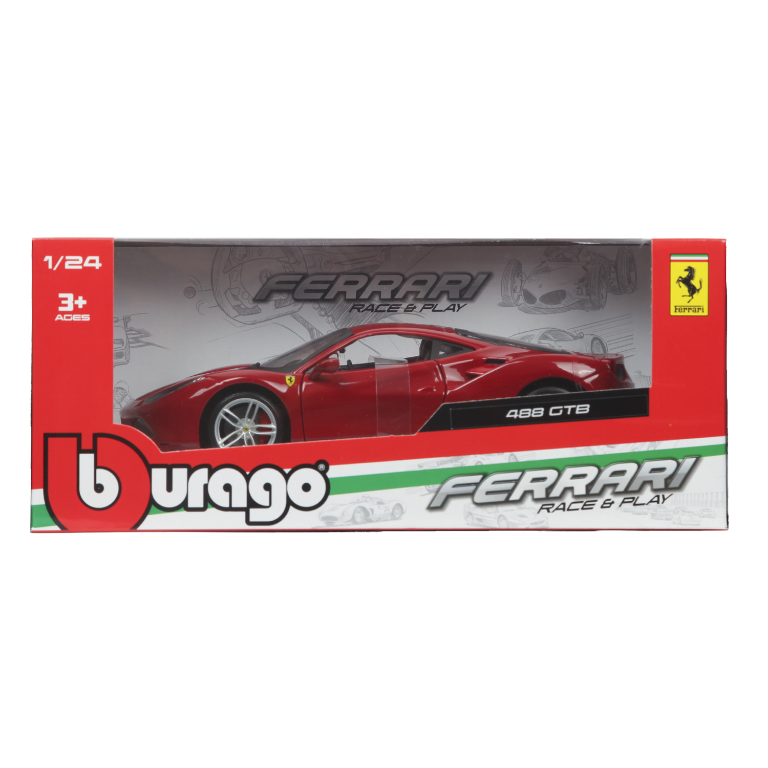Автомобиль BBurago Ferrari 1:24 18-26013 - фото 2