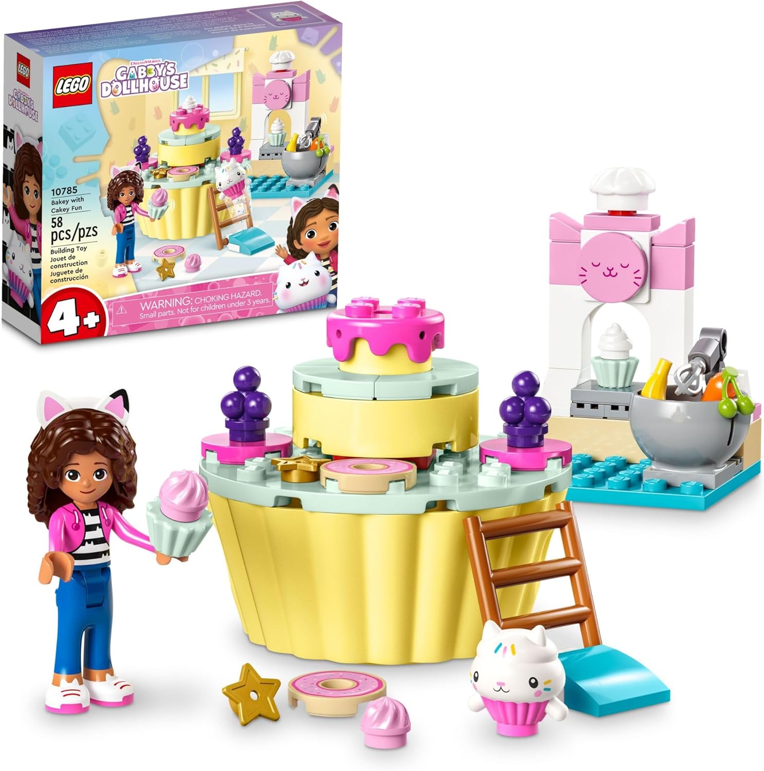 Конструктор LEGO Gabbys Dollhouse Bakey with Cakey Fun 58 дет. - фото 1