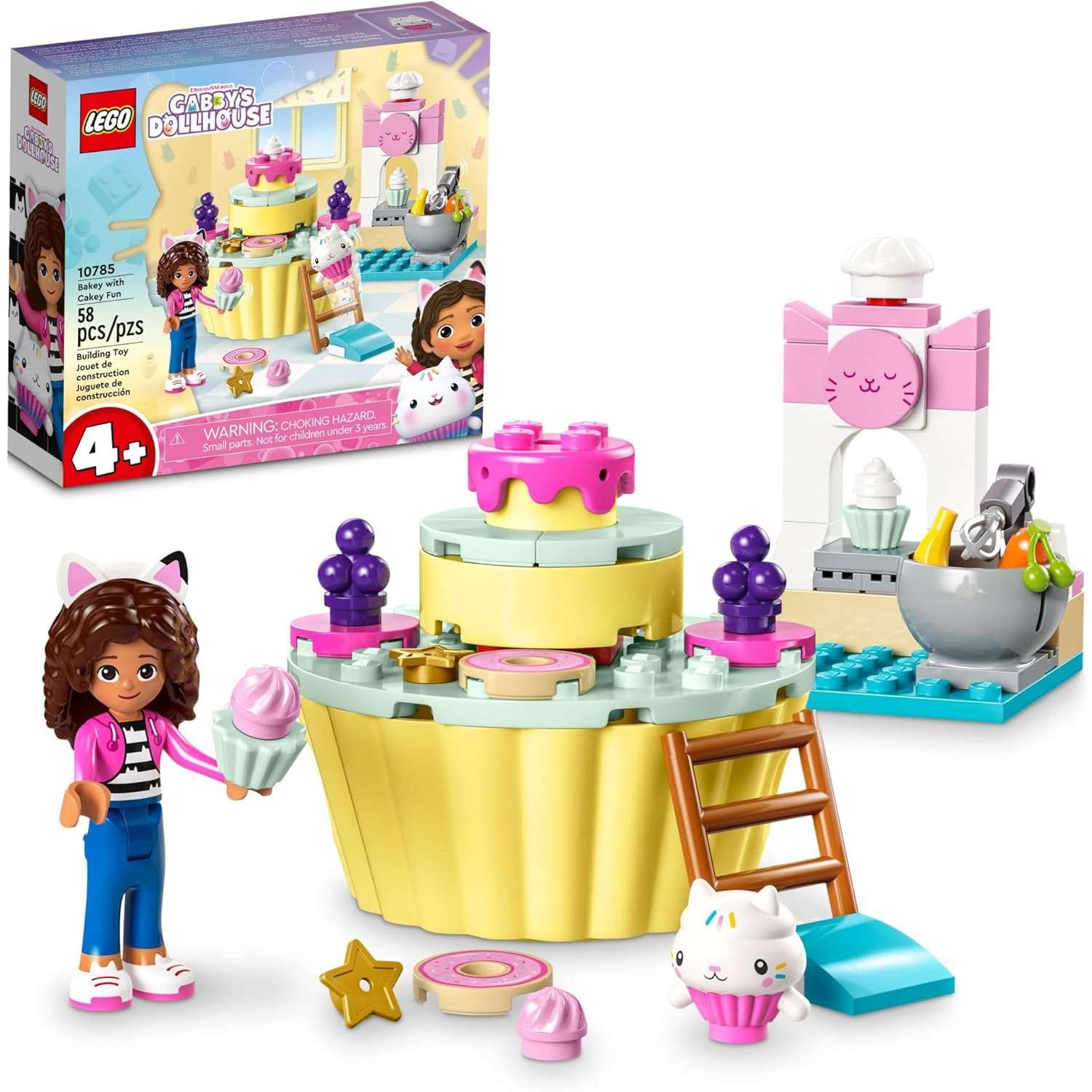 Конструктор LEGO Gabbys Dollhouse Bakey with Cakey Fun 58 дет. - фото 1