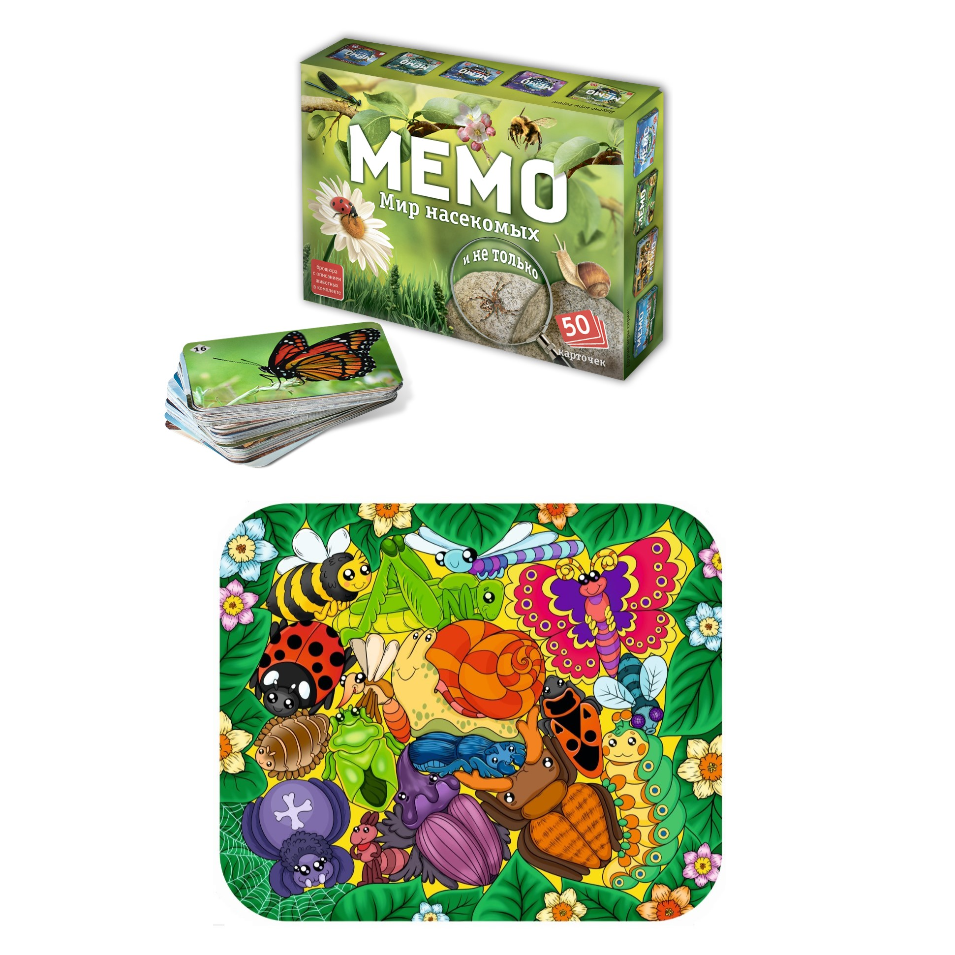 Настольная игра Нескучные игры Мемо - фото 1