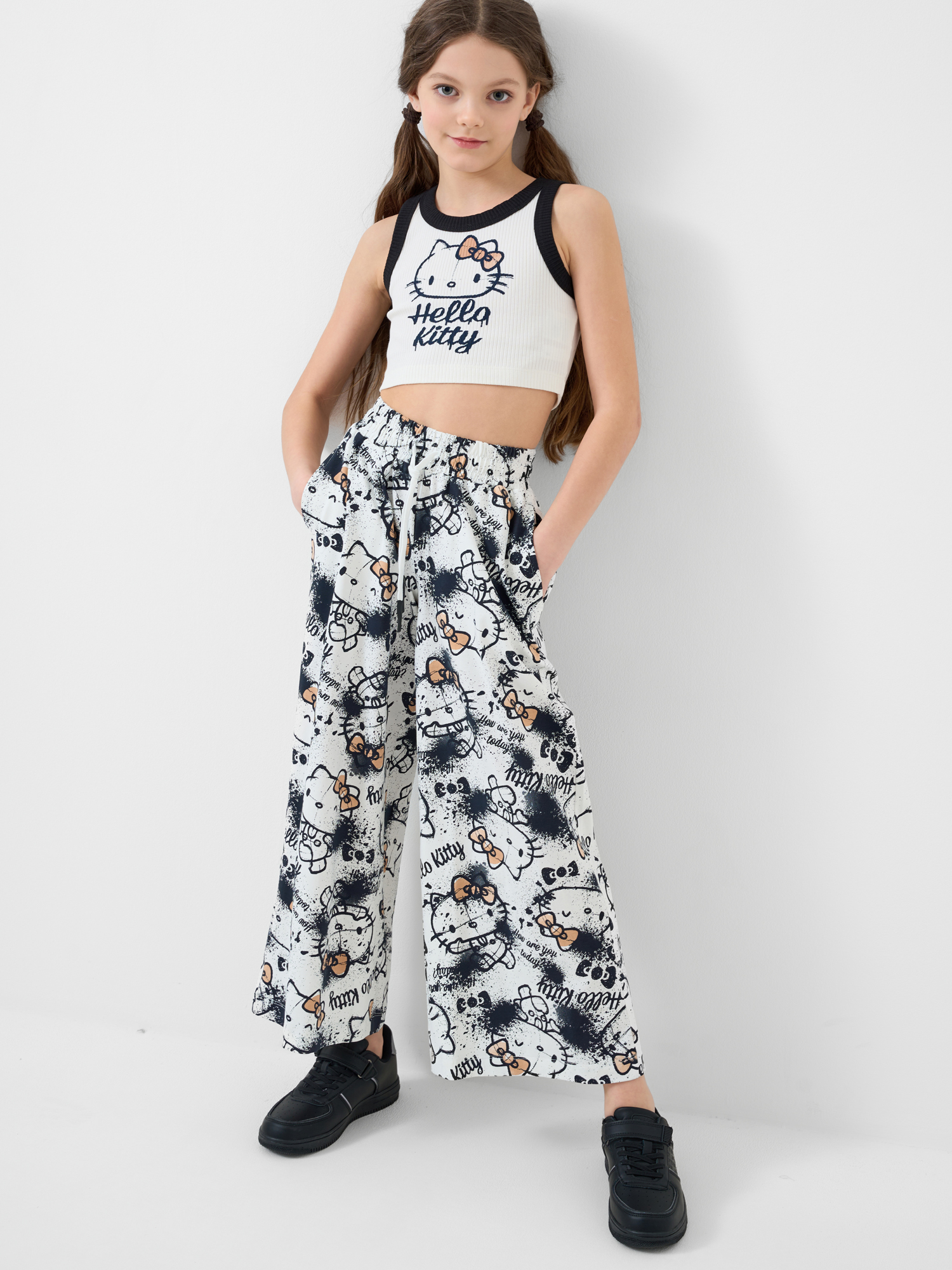 Топ и брюки PlayToday 12641006 - фото 1