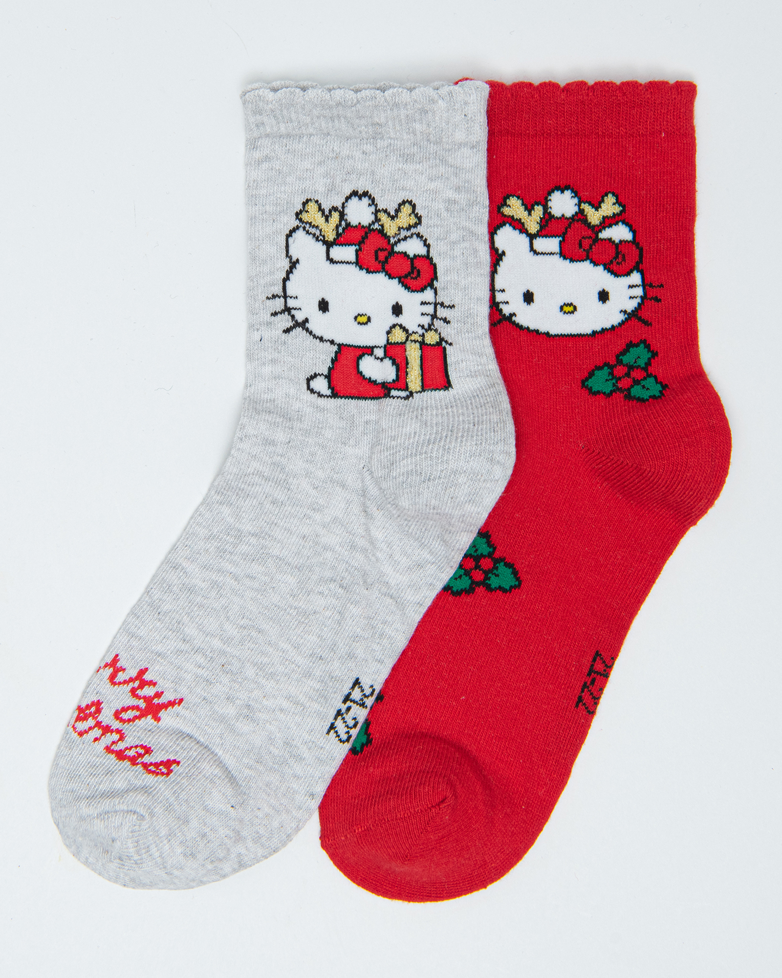 Носки Hello Kitty 2 пары W24LC32004LCkgLG11 - фото 1