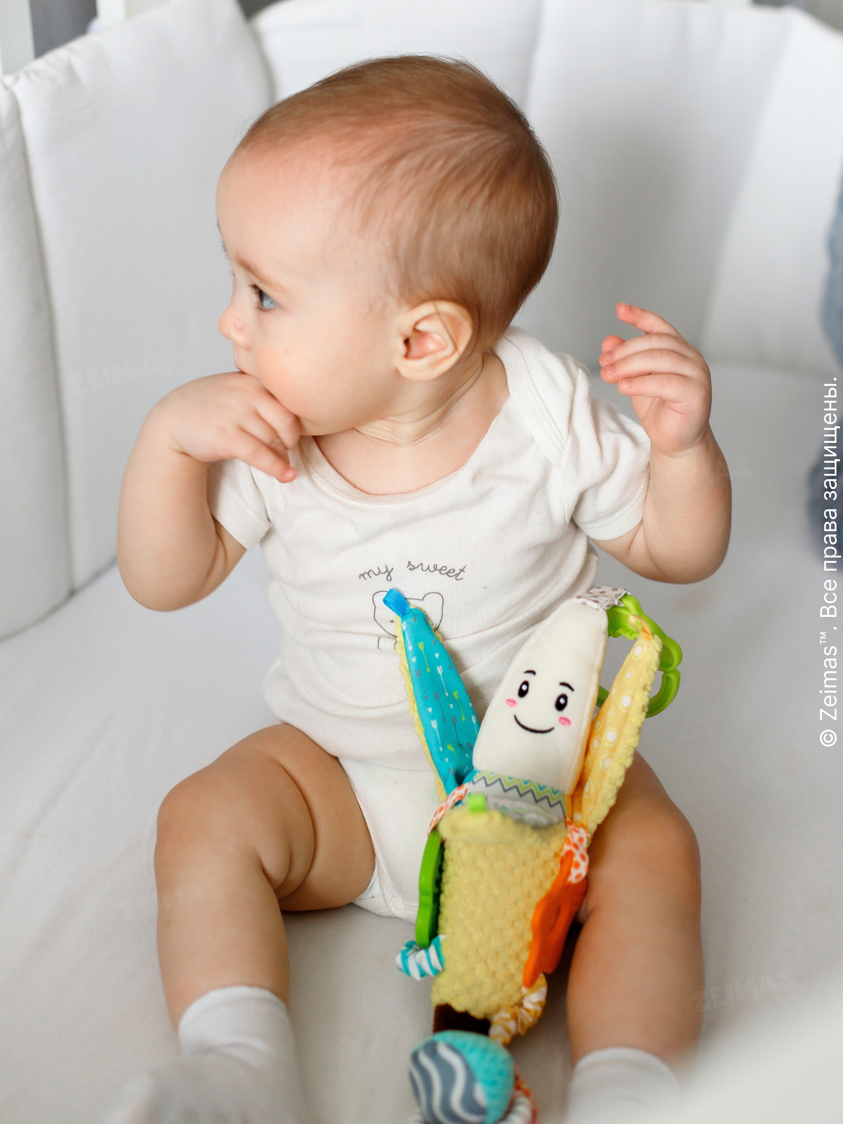 Игрушка Zeimas подвеска Игрушка мягкая погремушка - фото 19