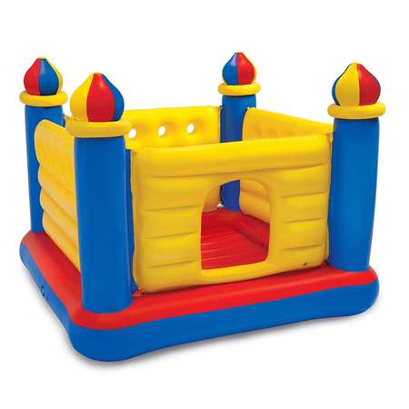 Надувной игровой центр Intex Замок 175х 175х135см для детей 3-6 лет