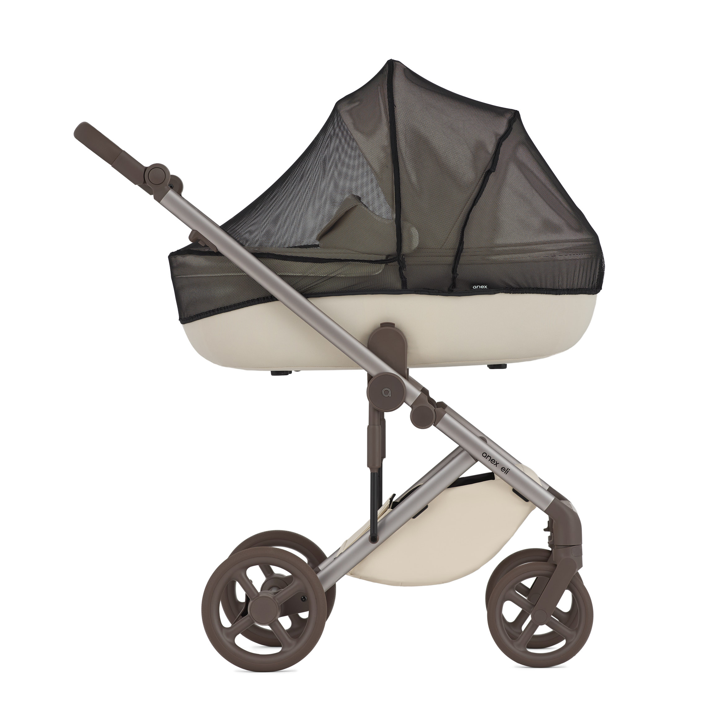 Коляска 2в1 Anex Eli бежевый - фото 4