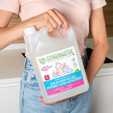 Средство для мытья детской посуды сосок Synergetic 3.5л 103350