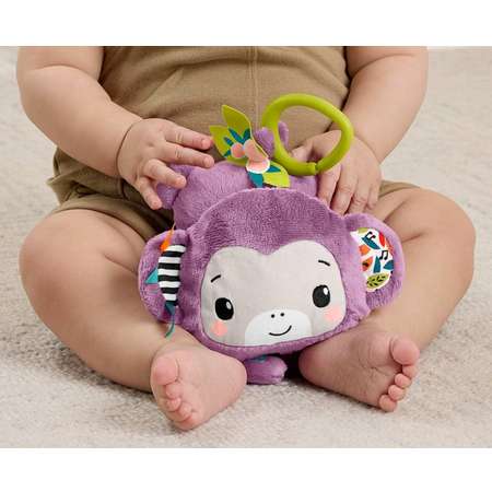 Игрушка Fisher Price подвеска Фиолетовая обезьянка