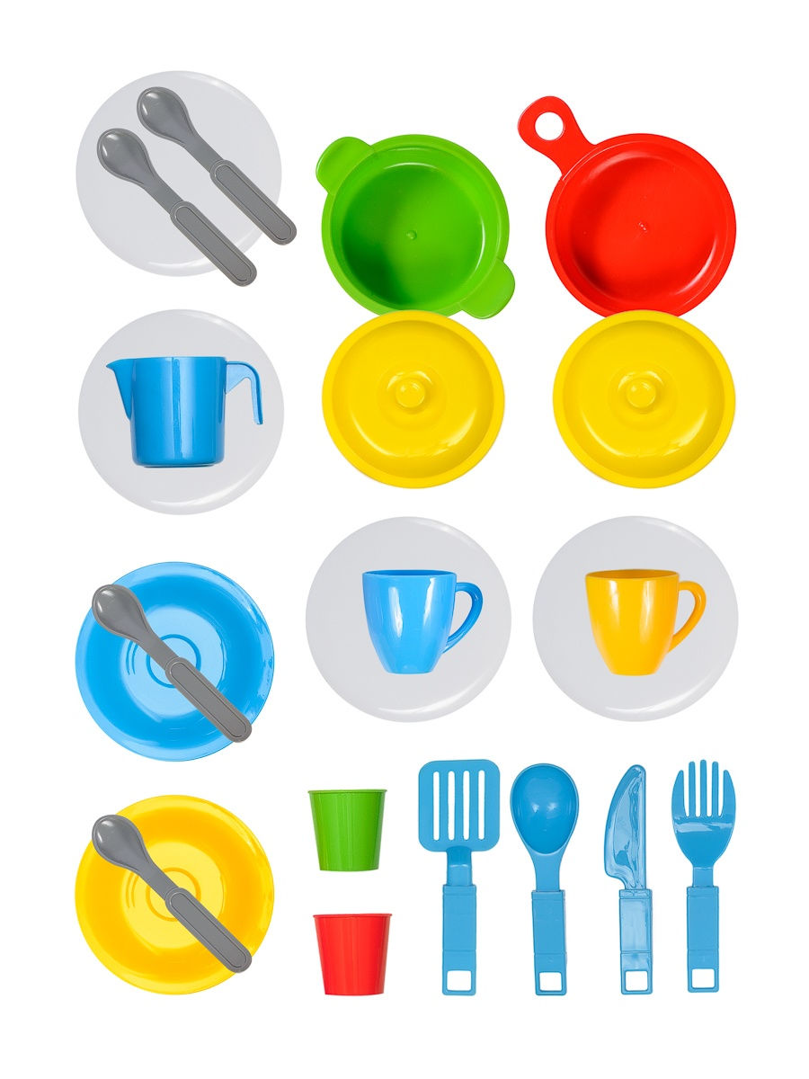 Игрушка Green Plast посуда - фото 1