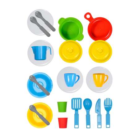 Игрушка Green Plast посуда