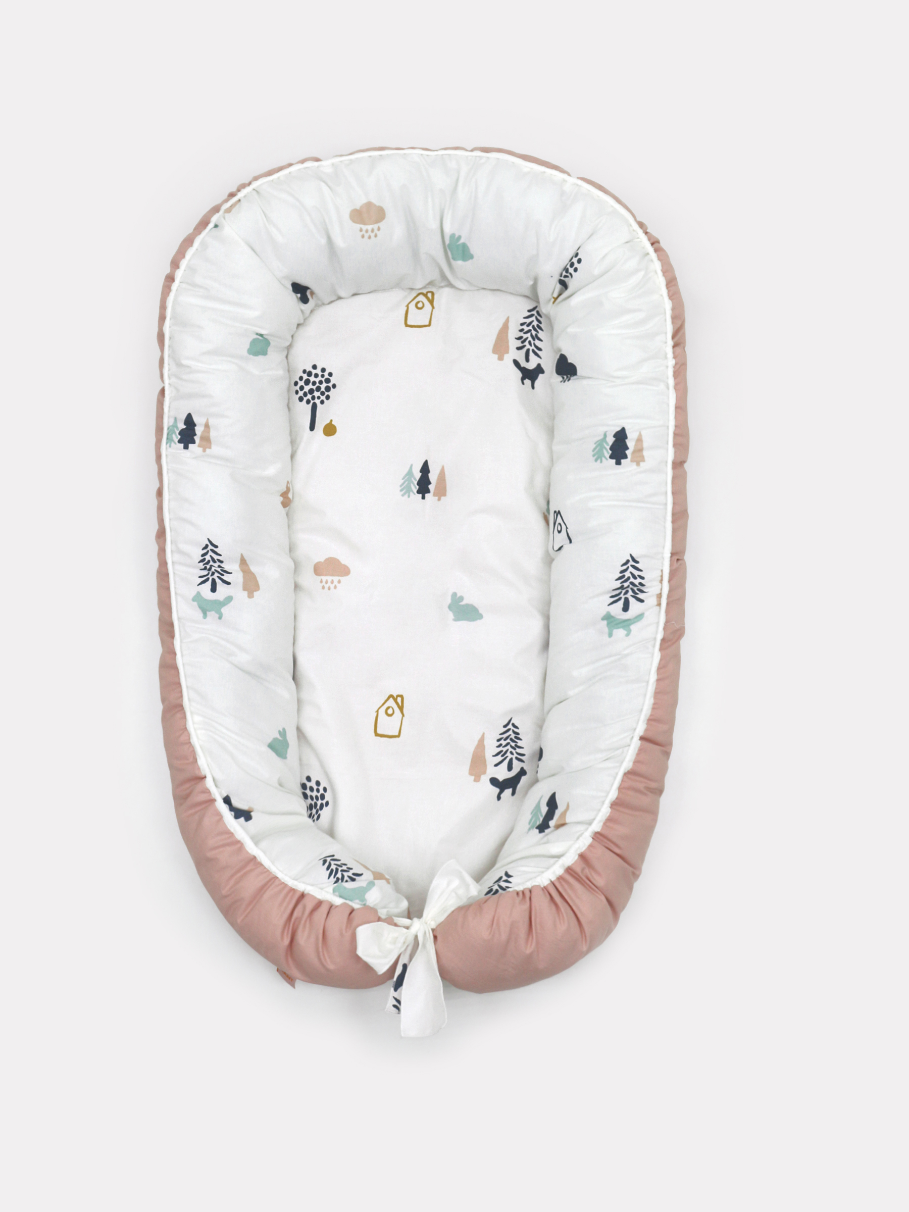 Матрас гнездышко Rant Forest розовый - фото 3