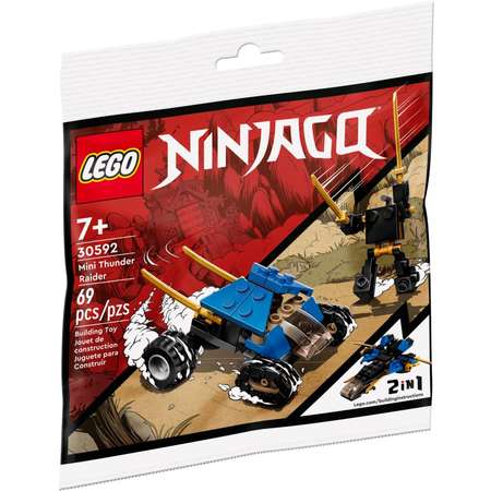 Конструктор LEGO NINJAGO Mini Thunder Raider блочный