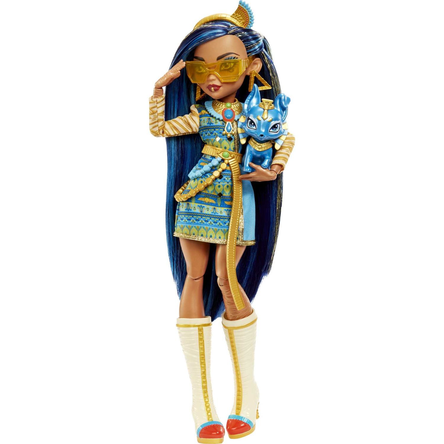 Кукла модельная Monster High Cleo de Nile HHK54 - фото 4