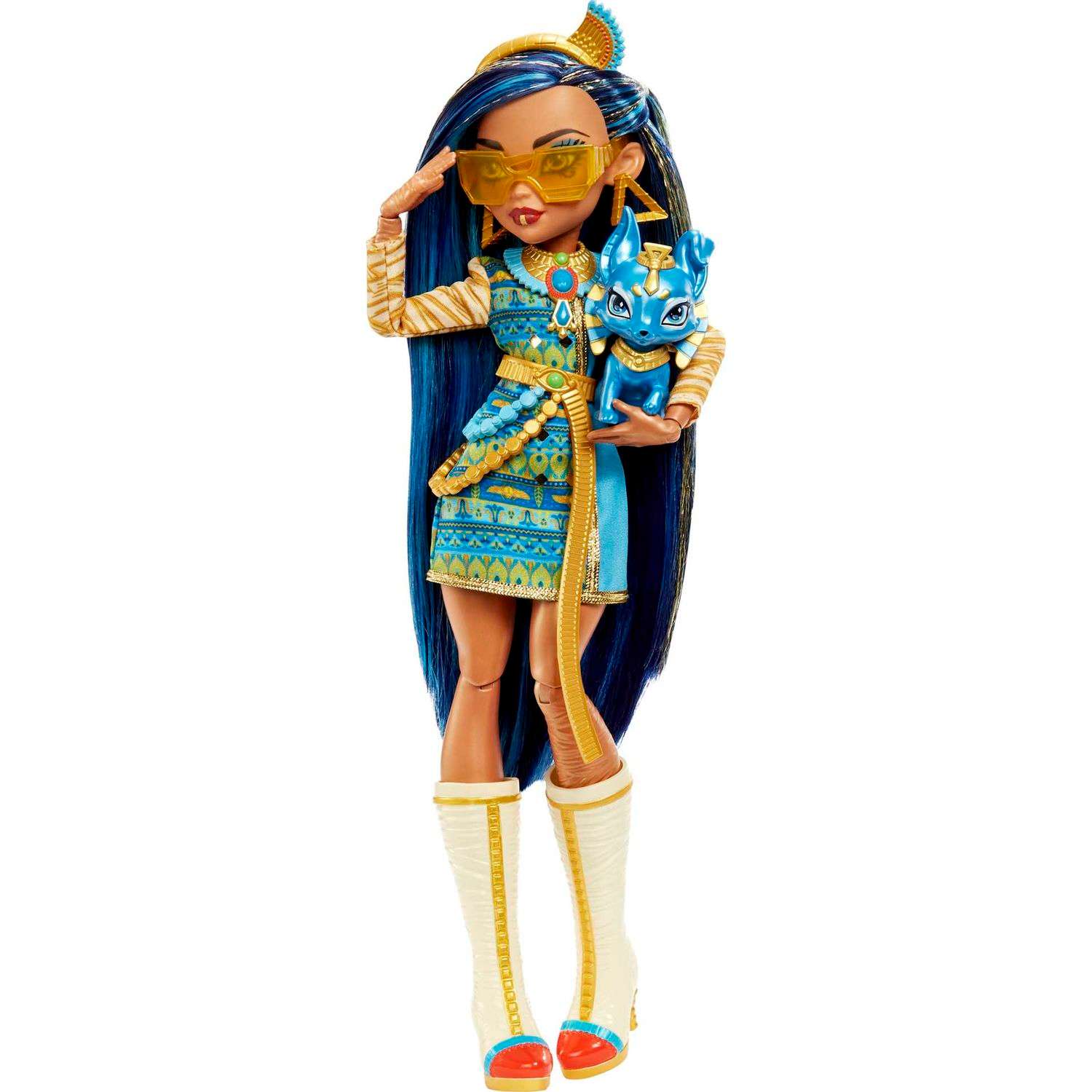 Кукла модельная Monster High Cleo de Nile HHK54 - фото 4