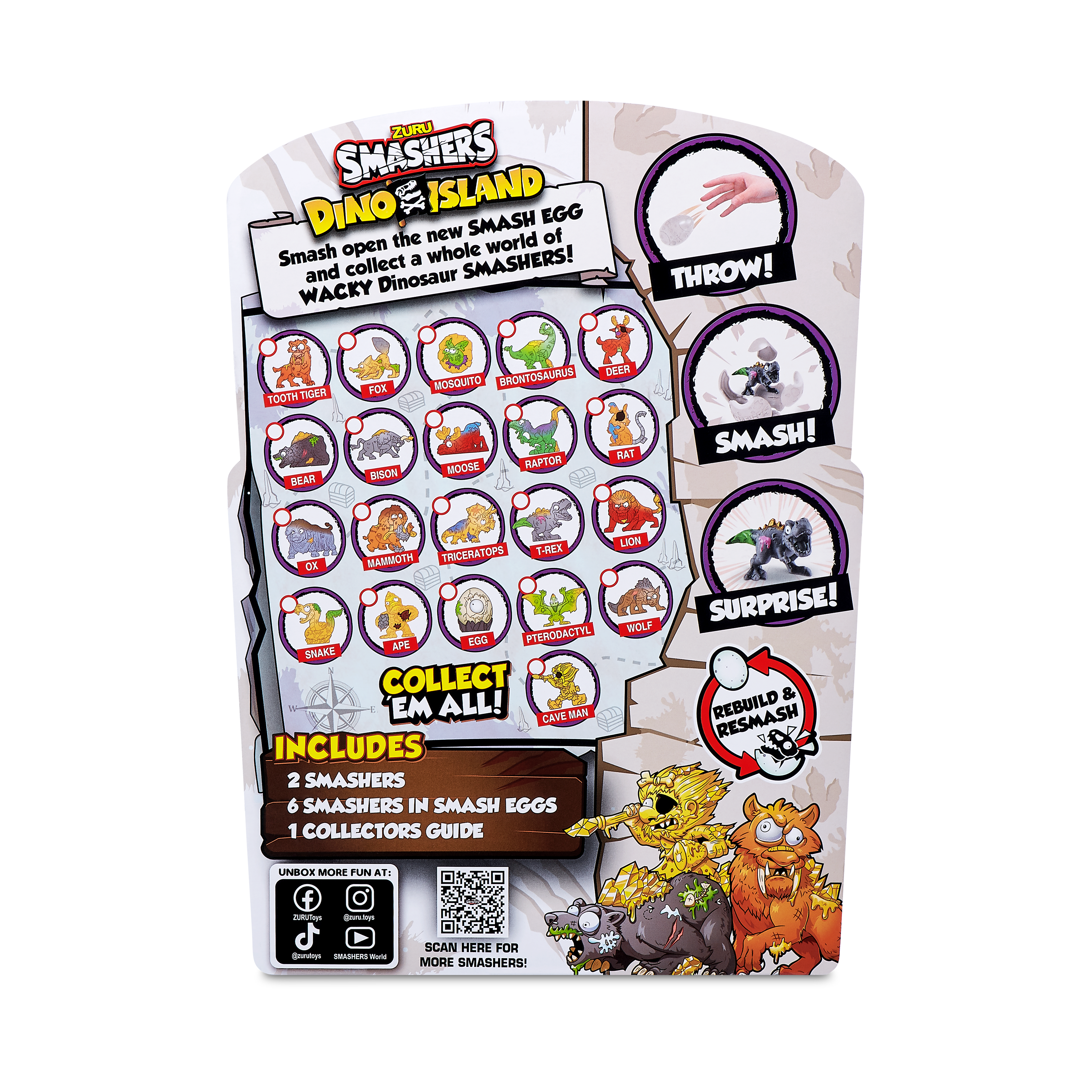 Набор игровой Smashers Dino Island 7489 7489 - фото 10