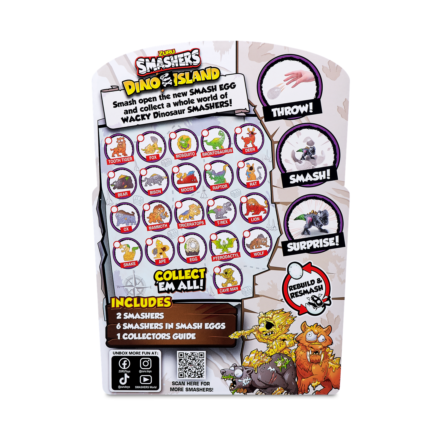 Набор игровой Smashers Dino Island 7489 7489 - фото 10