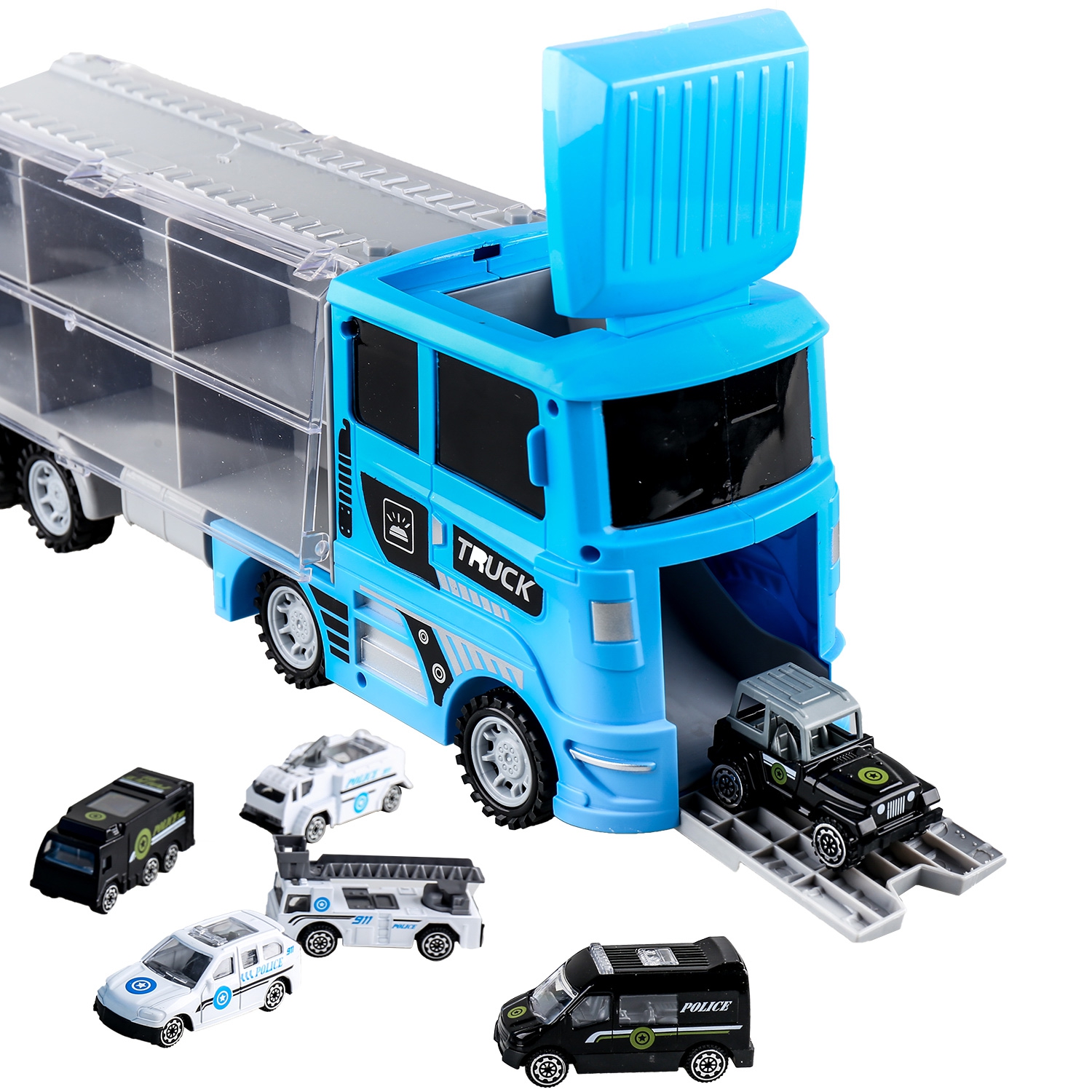 Игровой набор Handers Трейлер: полиция 669-17 - фото 1