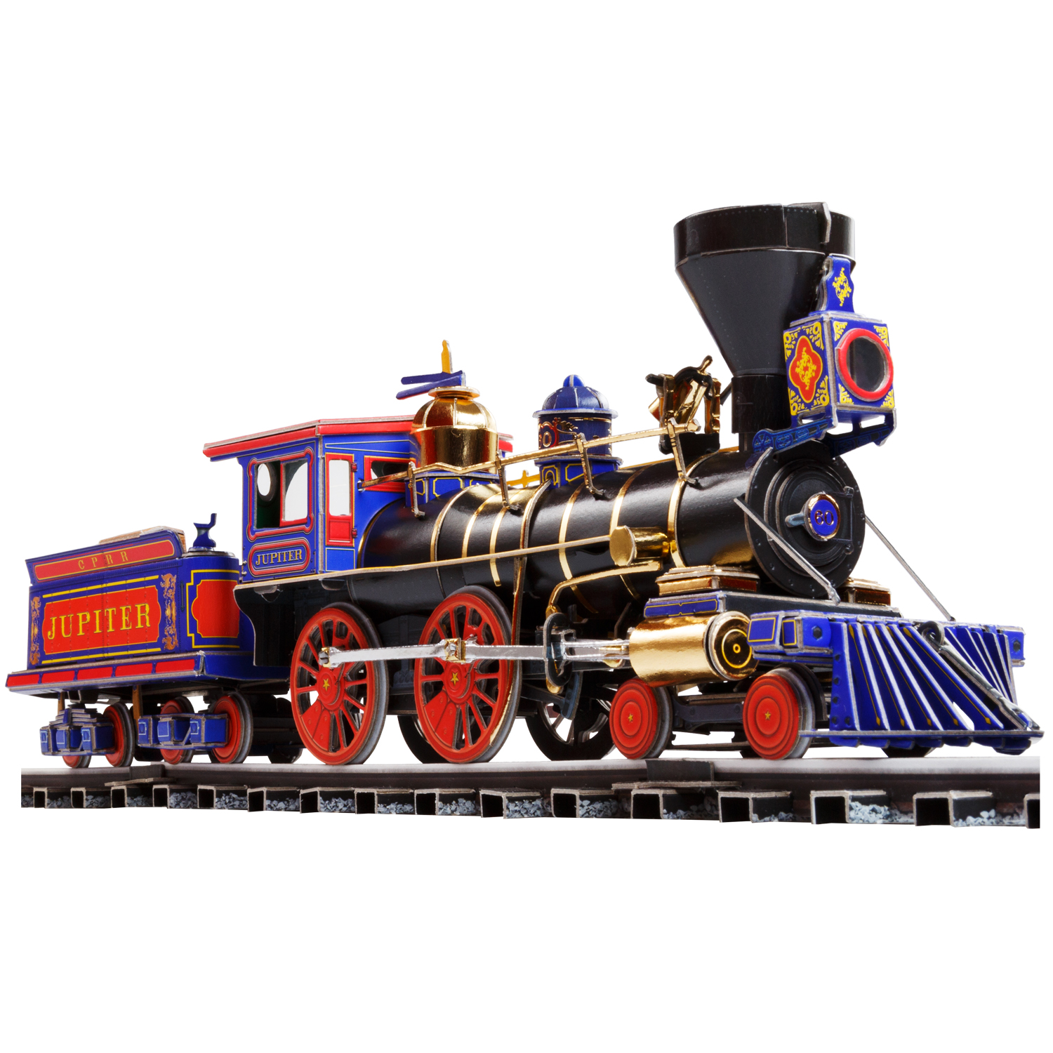 Сборная модель Умная бумага Паровоз ЮПИТЕР 639 - фото 2